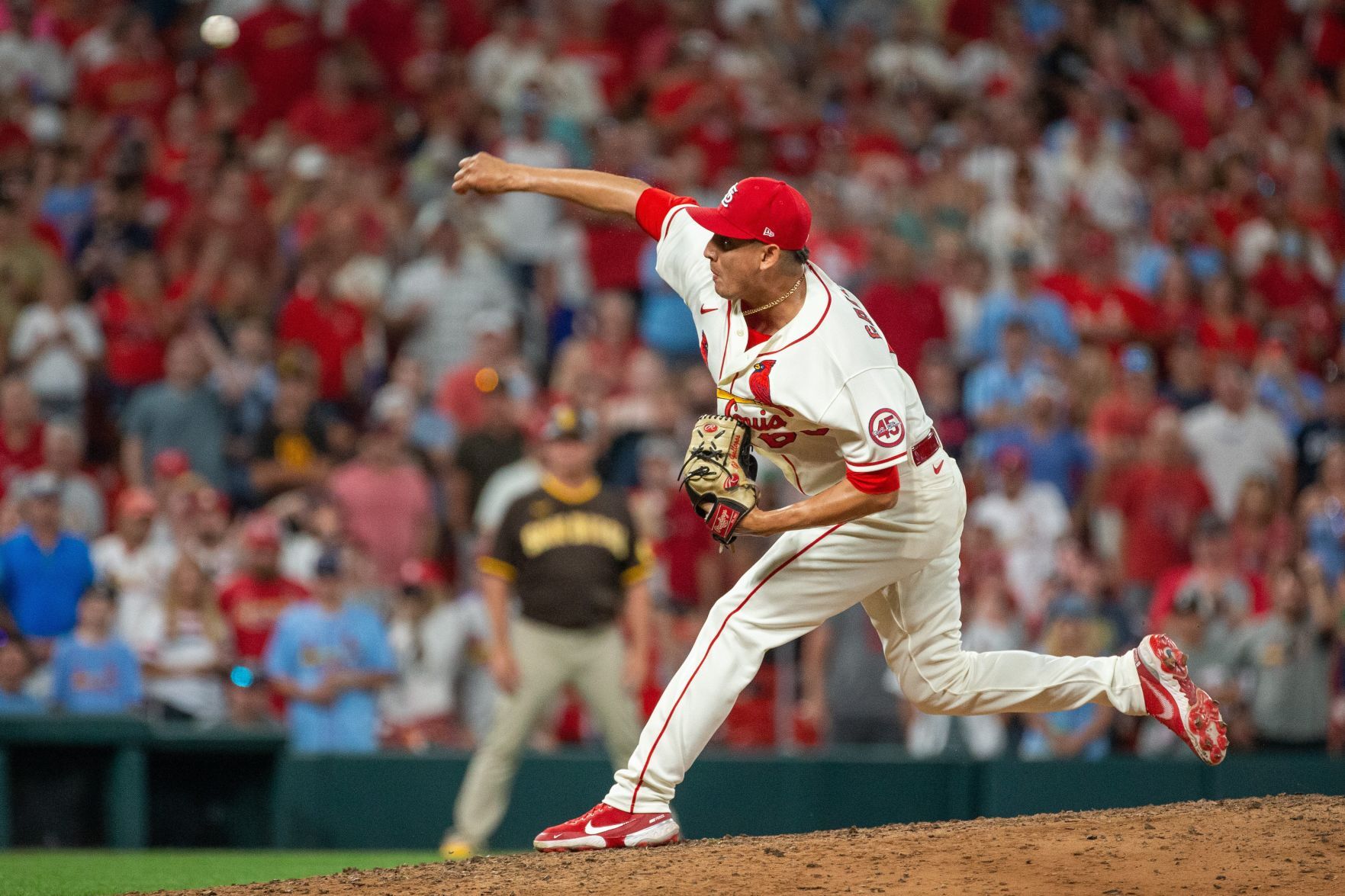 Cardinals take on Padres in second game at home